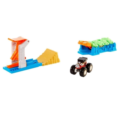 Hot Wheels Monster Trucks Kaskaderskie lądowanie